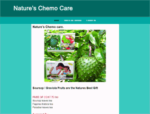 Tablet Screenshot of natureschemocare.com